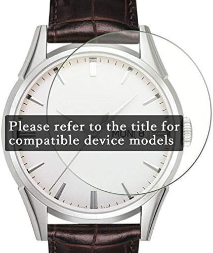 Synvy [3 Pack] מגן מסך, התואם ל- Zeppelin Edition Special 100 שנים 8670-1 TPU Film Smartwatch Smart Watch Stackers [לא מזכוכית מזג]